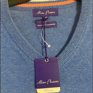 Alan Flusser 100% cashmere men’s sweater